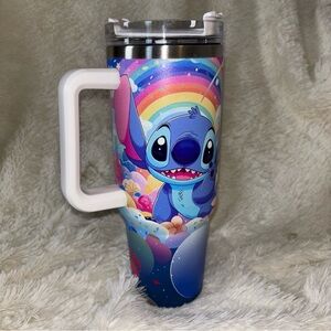 Stitch Rainbow  Stainless Steel Tumbler
